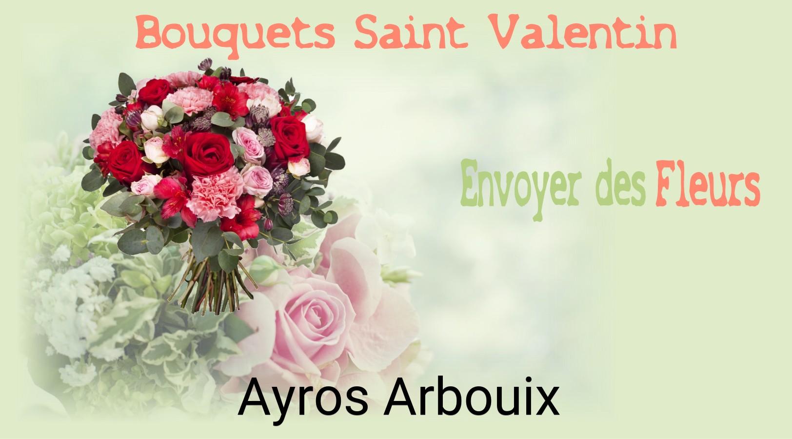 Roses de Saint-Valentin livrées à Ayros-Arbouix
